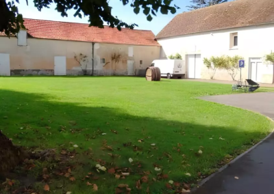 Jardin et parking
